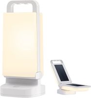 Lepwings Lampa kempingowa LED, ściemniana lampa z zasilaniem bateryjnym, akumulator 4400 mAh, IPX4,