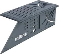 Wolfcraft 5208000 Kątowniki Stolarskie, Szary, 150 x 275 x 66 mm