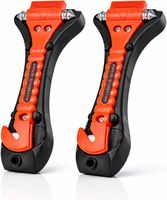 TK Gruppe Timo Klingle zestaw 2 x młotek bezpieczeństwa z nożem do pasów, do aut osobowych i ciężarowych