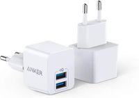 Prosta ładowarka do starszych telefonów  Anker PowerPort Mini – 2‑pak