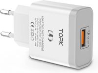 Szybka Ładowarka TOPK USB Quick Charge 3.0 18 W