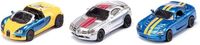 Zestaw aut sportowych SIKU 6323 (Bugatti Veyron, Mercedes-Benz McLaren SLR i Dodge Viper)