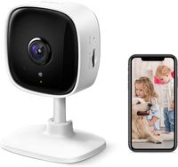 Tapo TAPOC110 Kamera Do Monitoringu, 3MP, Czarny/Biały