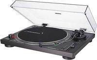 Audio-Technica AT-LP120XUSB Ręczny Gramofon z Napędem Bezpośrednim, Czarny