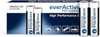 EverActive Baterie AA Pro alkaliczne Mignon LR6, Biały, Czarny, 10 Sztuk