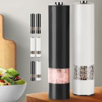 Virklyee Elektryczny młynek do soli i pieprzu, 2 sztuki