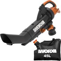 WORX WG505E Trivac dmuchawa do liści i odkurzacz do liści 3000 W
