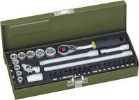 Proxxon Zestaw kluczy nasadowych 1/4 32 części 23078
