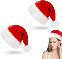 Czapki bożonarodzeniowe - 2 sztuki