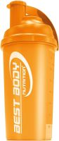 Shaker do białek - pomarańczowy, bez BPA, 700ml