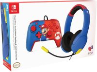 PDP pad + słuchawki Mario Bundle - Switch OLED & Lite