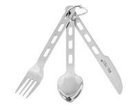 Niezbędnik 3-częściowy Mil-Tec stalowy