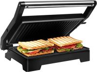 Tani grill elektryczny, rozkładany, 1000w