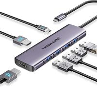 Lemorele Stacja Dokująca USB C z Podwójnym Złączem HDMI