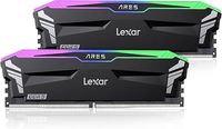 Lexar ARES RGB DDR5 – zestaw RAM 32 GB (2×16 GB, 6400 MHz, CL32)