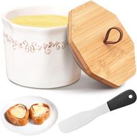 Francuska maselniczka 280 g z ceramicznym nożem