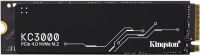 Kingston SKC3000D/2048G Dysk Ssd, Czarny, 2048GB