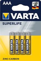 Baterie AAA Varta Superlife 2947 - 4 sztuki
