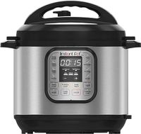 Instant Pot Duo Szybkowar, Instant Pot, Ryżowar, Patelnia, Jogurtowar, Parowar i Podgrzewacz do Griddle - Stal nierdzewna - 5,7 L