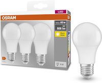 3PAK Żarówka LED E27 A60 8,5W = 60W 806lm 2700K Ciepła 200° OSRAM