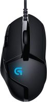 Logitech G402 Hyperion Fury przewodowa mysz do gier, 4000 DPI, lekka, 8 programowalnych przycisków, kompatybilna z PC/Mac