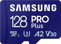Samsung PRO Plus karta microSD + adapter SD 128 GB