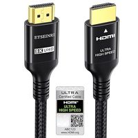 Etseinri 10K 8K HDMI 2.1 Kabel 2M, Certyfikowany
