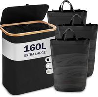 YOUDENOVA Kosz na Pranie z Pokrywką