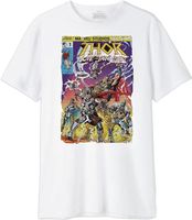 Koszulka męska biała 100% bawełna Marvel Thor METLATMTS006 rozmiar S