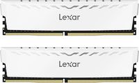 Lexar THOR DDR4 RAM 32 GB zestaw (16 GB x 2) 3600 MHz, pamięć DRAM 288-pinowa UDIMM Desktop Memory, pamięć komputerowa XMP 2.0, CL18-22-22-42, 1.35V (LD4BU016G-R3600GDWG)