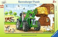 Ravensburger Puzzle 6044 Traktor Na Polu 15 Elementów