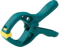 Wolfcraft Microfix - zacisk sprężynowy turkusowy, 20mm