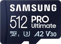 Samsung Pro Ultimate MB-MY512SA/WW Karta Pamięci, Czarny, 512 GB