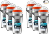 6x 50 ml Antyperspirant L'Oréal Men Expert Fresh Extreme