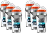 L'Oréal Men Expert Chłodzący dezodorant dla mężczyzn 6x50ml