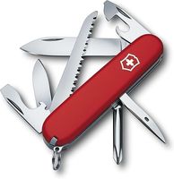 Victorinox Scyzoryk Hiker (13 funkcji, piła do drewna, śrubokręt Phillips, wykałaczka) czerwony