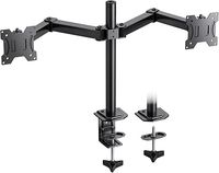 Huanuo – uchwyt biurkowy na 2 monitory (33–68 cm, VESA 75/100)
