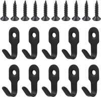 10 sztuk wieszaków ściennych do wieszania haki w stylu antycznym