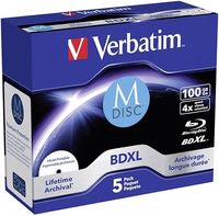 Verbatim M-DISC BD-R XL 43834 Czysta Płyta BD-R, Wielokolorowy