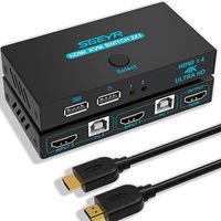 SGEYR 2x1 HDMI KVM przełącznik
