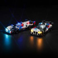 Zestaw świateł LED do Lego Speed Champions BMW M4 GT3 i BMW M Hybrid V8