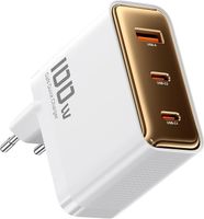toocki Ładowarka USB C 100W 3-portowy zasilacz USB C