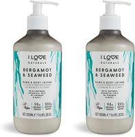 Balsam do ciała I Love Naturals Bergamot & Seaweed 2x 500ml