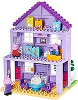 Klocki konstrukcyjne Świnka Peppa BIG 57153 18 m + 86 elementów 33 x 10 x 45 cm