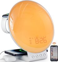 Budzik w świetle dziennym Symulacja wschodu i zachodu słońca