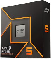Procesor AMD Ryzen 5 9600X (radeon graphics included, 6 rdzeni/12 wątków, 65W DTP, gniazdo AM5, 38MB pamięci podręcznej, do 5.4 GHz w trybie Max w trybie Max Boost, bez systemu chłodzenia)