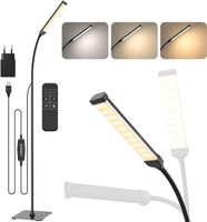 iFalarila Lampa podłogowa z pilotem, 120 LED 10W