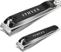 Zestaw obcinaczy do paznokci - 2 sztuki