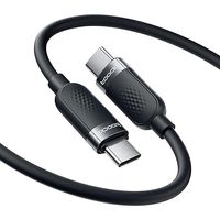 toocki 60W USB C do USB C kabel ładowania ze silikonu, 1 m, szybkie ładowanie PD 3.0