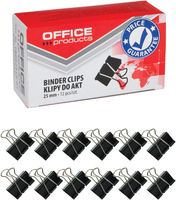 Klipy do Dokumentów OFFICE PRODUCTS 25mm 12szt